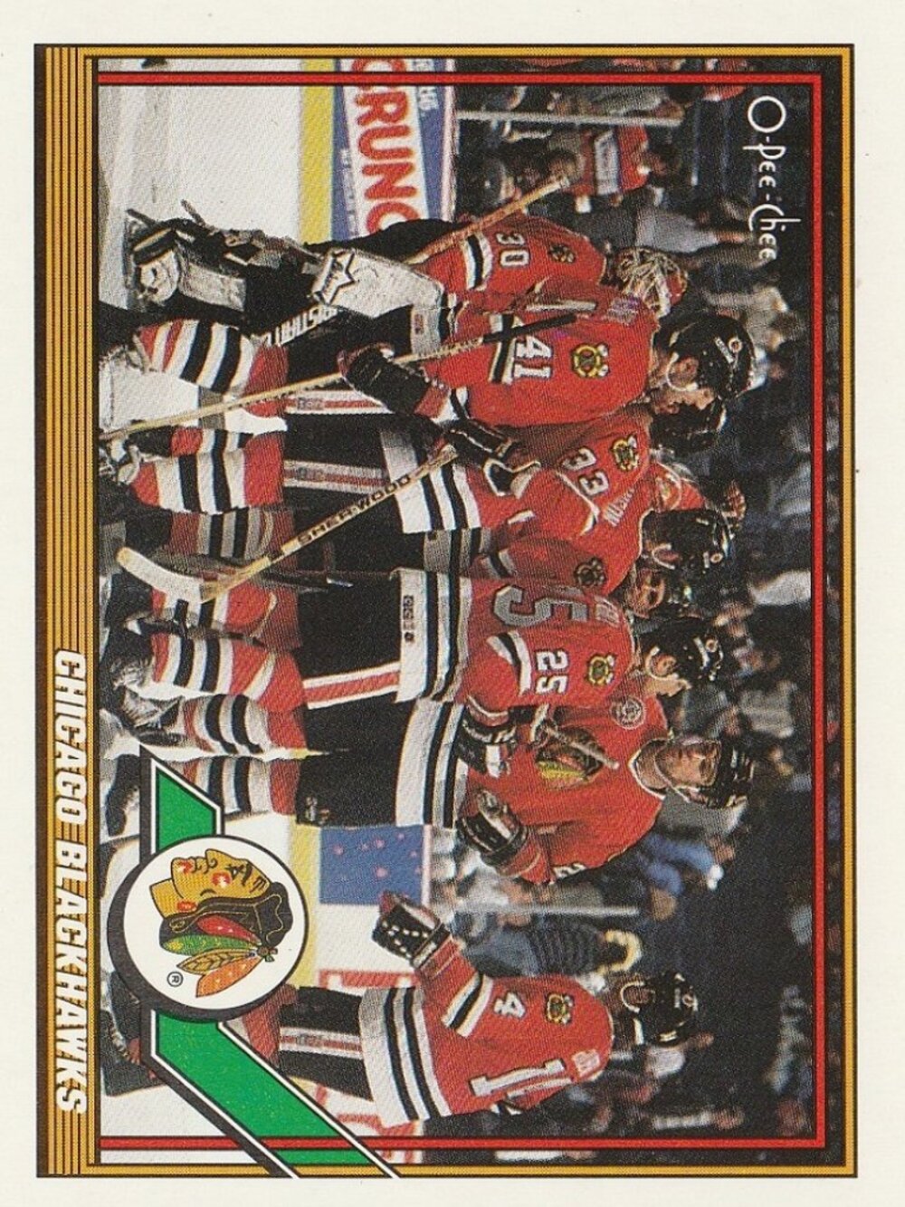 Chicago Blackhawks Final Standings 1990-91